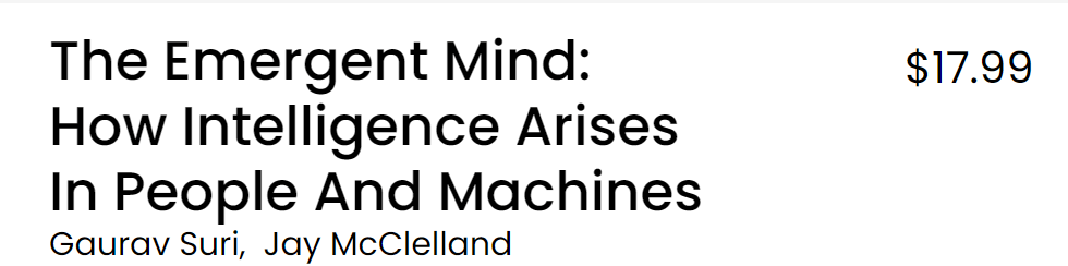تصاویر · MACMillan – The Emerging Mind: How Intelligence Arises in People and Machines (مکمل: ذہن کی ترقی: انسانوں اور مشینوں میں ذہنیت کیسے پیدا ہوتی ہے) 2026