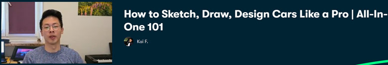 Pictures · SkillShare — How to Sketch, Draw, Design Cars Like a Pro | All-In-One 101 2021-12