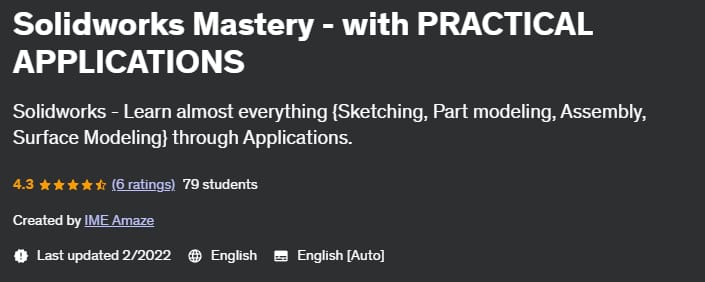 Pictures · Solidworks Mastery – with PRACTICAL APPLICATIONS 2022-2