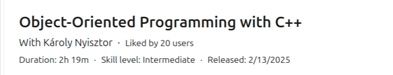 Pictures · Object-Oriented Programming with C++ 2025-2