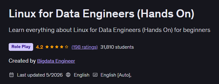 Pictures · Linux for Data Engineers (Hands On) 2026-5