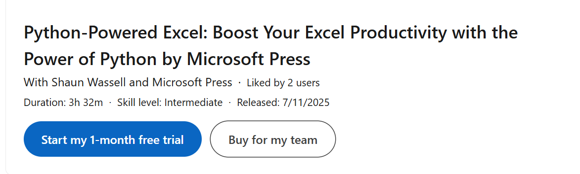 Pictures · Python-Powered Excel: Boost Your Excel Productivity with the Power of Python by Microsoft Press 2025-7