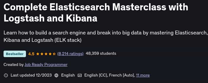 Pictures · Udemy — Complete Elasticsearch Masterclass with Logstash and Kibana 2023-12