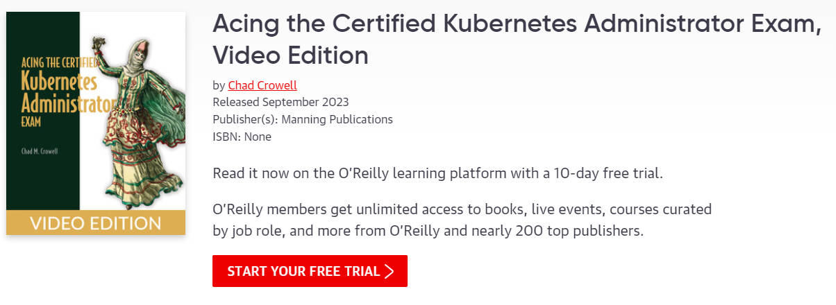 Pictures · Oreilly – Acing the Certified Kubernetes Administrator Exam, Video Edition 2023-9