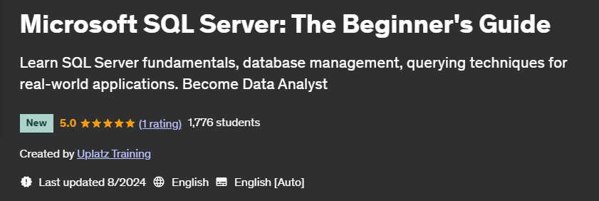 Pictures · Microsoft SQL Server: The Beginner’s Guide 2024-8
