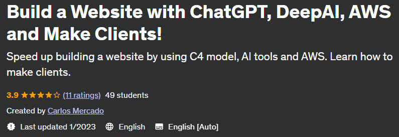 Pictures · Build a Website with ChatGPT, DeepAI, AWS and Make Clients! 2023-2