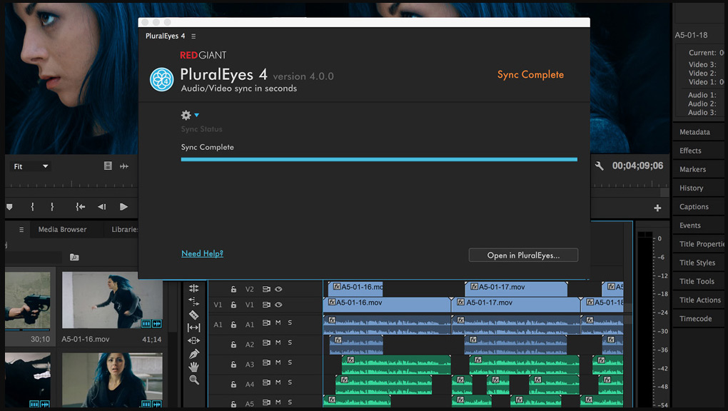 Pictures · Red Giant PluralEyes 2023.0.0 x64/ 4.1.1 macOS