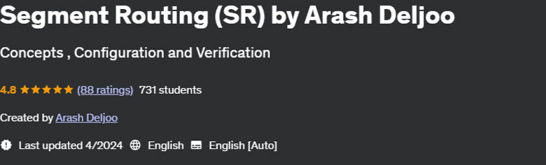 Pictures · Udemy — Segment Routing (SR) by Arash Deljoo 2024-2