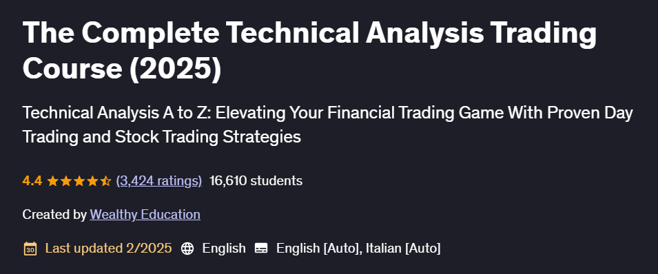 Pictures · Udemy — The Complete Technical Analysis Trading Course (2025) 2024-8