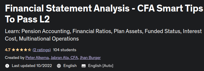 Pictures · Udemy — Financial Statement Analysis – CFA Smart Tips To Pass L2 2022-9