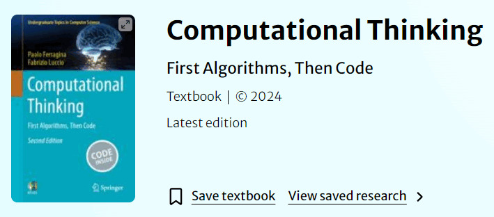 Bilder · Springer - Computational Thinking 2024