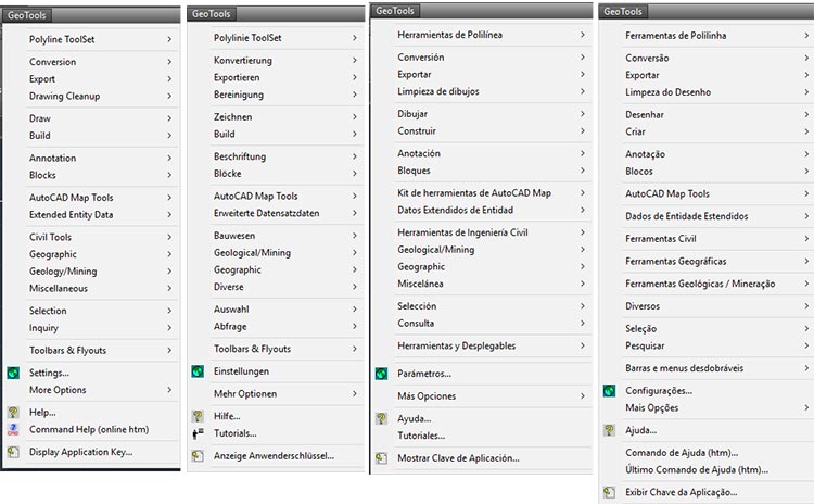 Pictures · Four Dimension Technologies GeoTools 22.23