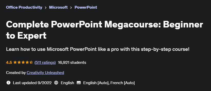 Pictures · Udemy — Complete PowerPoint Megacourse: Beginner to Expert 2022-9