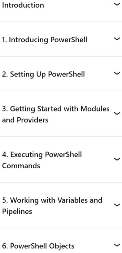 コースのトピック · PowerShell への完全なガイド 7 2025-3