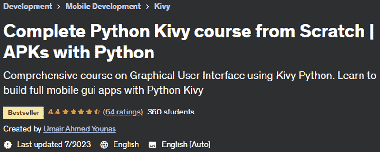 Pictures · Complete Python Kivy course from Scratch | APKs with Python 2023-5