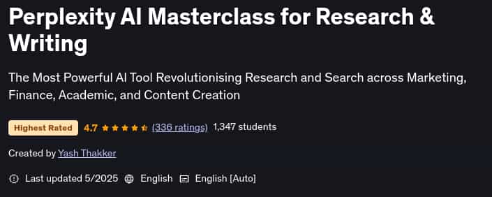 Pictures · Udemy — Perplexity AI Masterclass for Research & Writing 2025-5