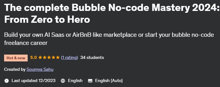 Pictures · Udemy — The complete Bubble No-code Mastery 2024: From Zero to Hero 2023-12
