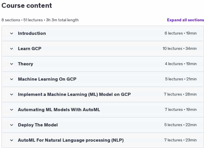 Course topics · Build Production-Ready Machine Learning Systems on Google 2024-12