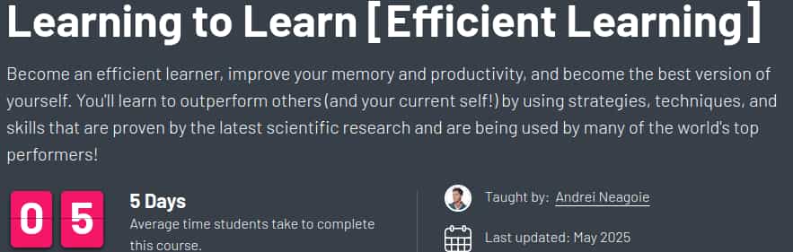 Pictures · ZeroToMastery — Learning to Learn [Efficient Learning] 2025-4