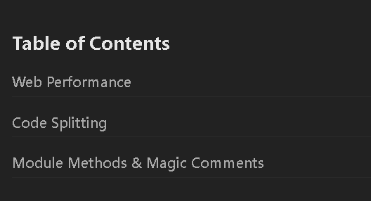 Course topics · Frontend Masers — Web Performance with Webpack 2018-7