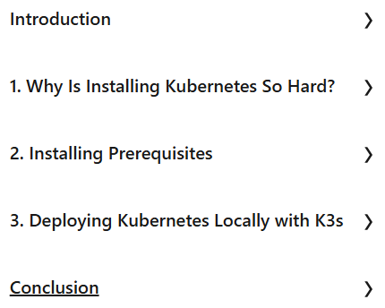 Sujets du cours · Kubernetes : fournir avec K3s 2023-9