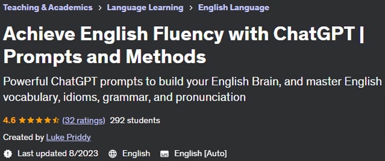Pictures · Udemy — Achieve English Fluency with ChatGPT | Prompts and Methods 2023-8