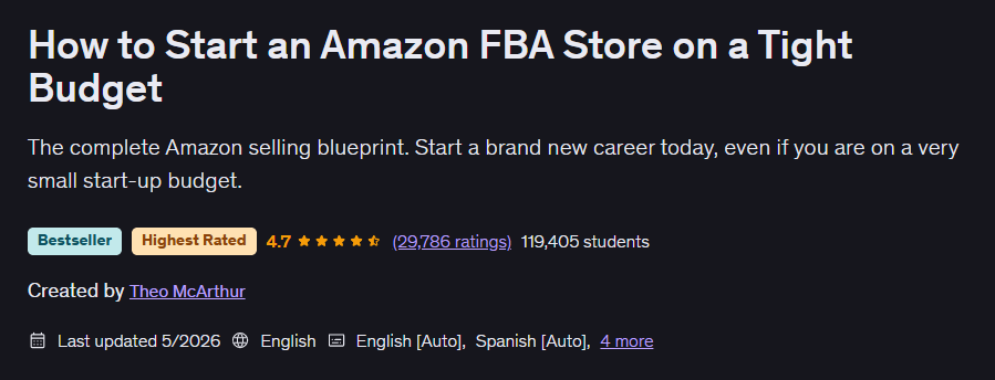 图片 · 如何在巨大的预算上启动亚马逊FBA商店 2026-5