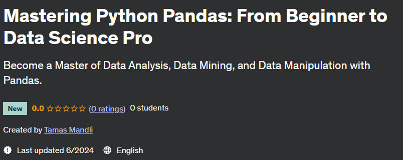 Pictures · Udemy — Mastering Python Pandas: From Beginner to Data Science Pro 2024-5