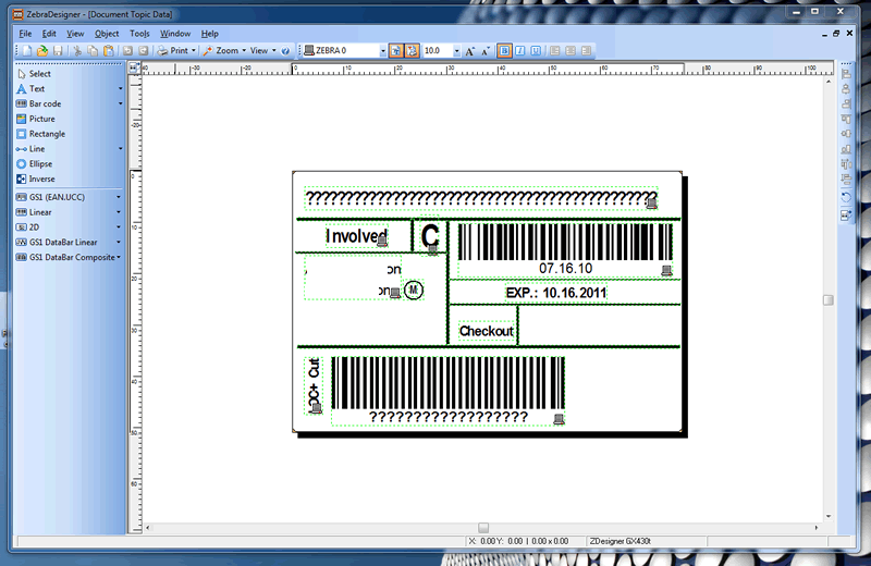Pictures · ZebraDesigner Professional 3.3.0.89