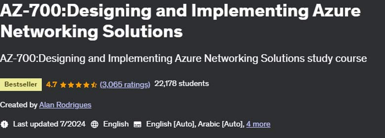 الصور · إس -700تصميم وتنفيذ حلول شبكة Azure 2024-7