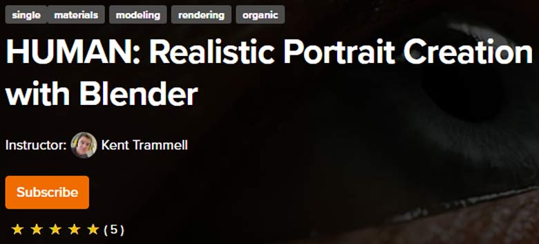 Pictures · Cgcookie — HUMAN: Realistic Portrait Creation with Blender 2022-11