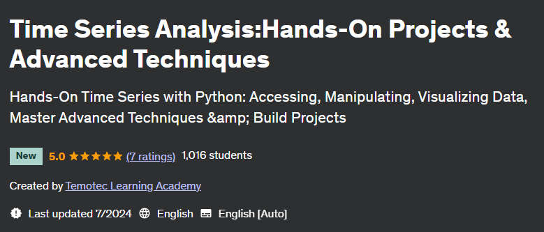 Pictures · Udemy — Time Series Analysis:Hands-On Projects & Advanced Techniques 2024-6
