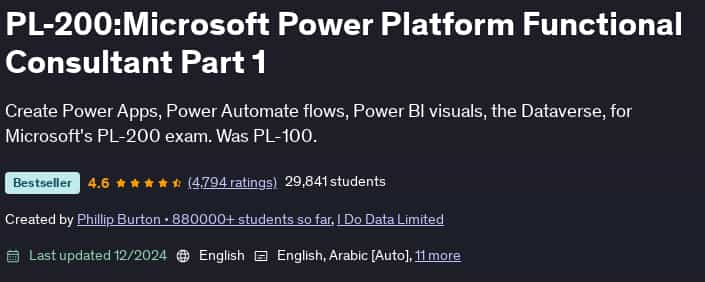 Pictures · Udemy — PL-200:Microsoft Power Platform Functional Consultant Part 1 2024-12