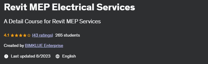 Pictures · Revit MEP Electrical Services 2023-3