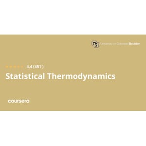 Statistical Thermodynamics Specialization 2024-10