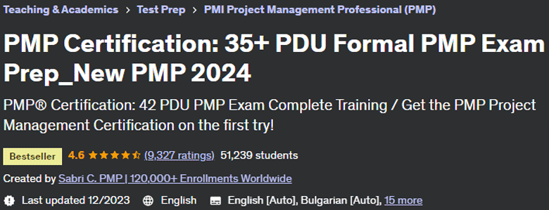 Pictures · PMP Certification: 35+ PDU Formal PMP Exam Prep_New PMP 2024 2022-5