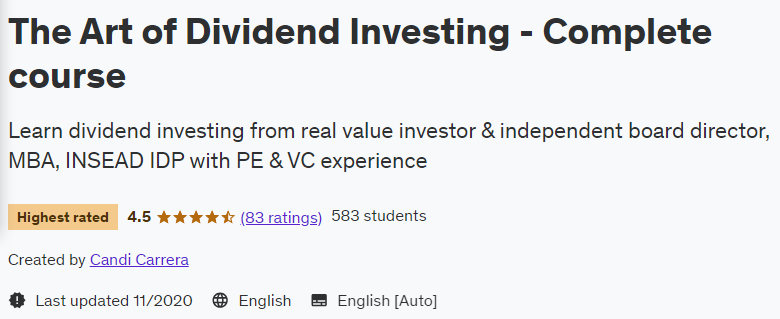 Pictures · Udemy — The Art of Dividend Investing – Complete course 2020-11
