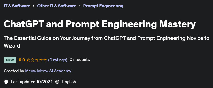 Pictures · Udemy — ChatGPT and Prompt Engineering Mastery 2024-10