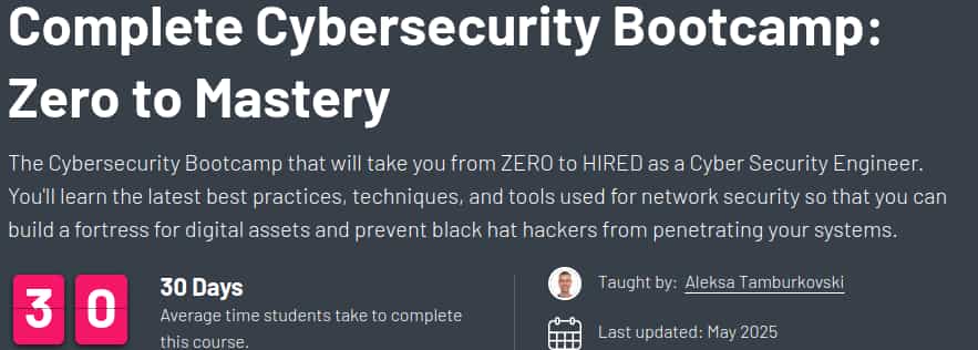 Pictures · ZeroToMastery – Complete Cybersecurity Bootcamp: Zero to Mastery 2025-4