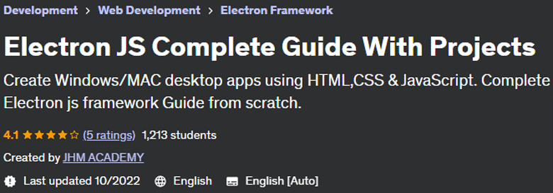Pictures · Udemy — Electron JS Complete Guide With Projects 2022-9