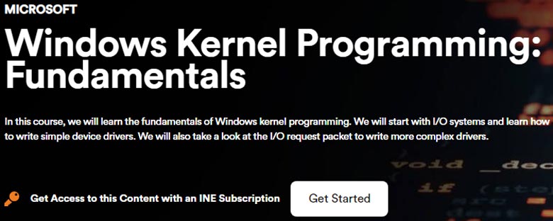 Pictures · Windows Kernel Programming: Fundamentals 2023-6