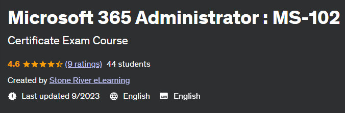 Pictures · Udemy — Microsoft 365 Administrator : MS-102 2023-9