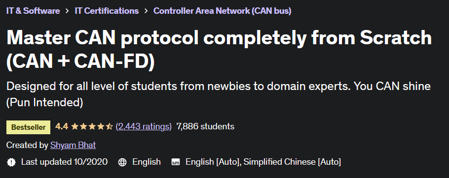 Pictures · Udemy — Master CAN protocol completely from Scratch (CAN + CAN-FD) 2020-10