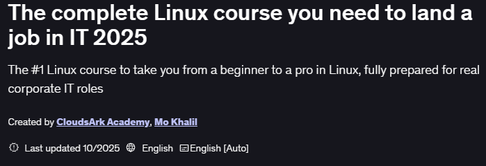 Pictures · Udemy — The complete Linux course you need to land a job in IT 2025-9