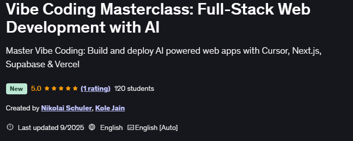 Pictures · Udemy — Vibe Coding Masterclass: Full-Stack Web Development with AI 2025-9