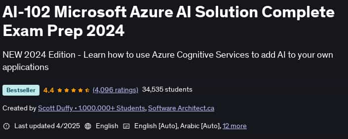 Pictures · Udemy — AI-102 Microsoft Azure AI Solution Complete Exam Prep 2024 2025-4
