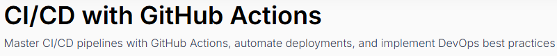 Pictures · AmigosCode — CI/CD with GitHub Actions 2025-6