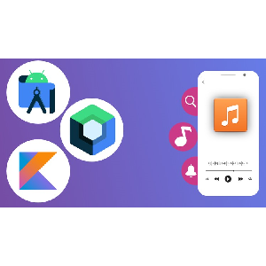 Build Offline Music Player App: Android Studio from scratch 2024-5