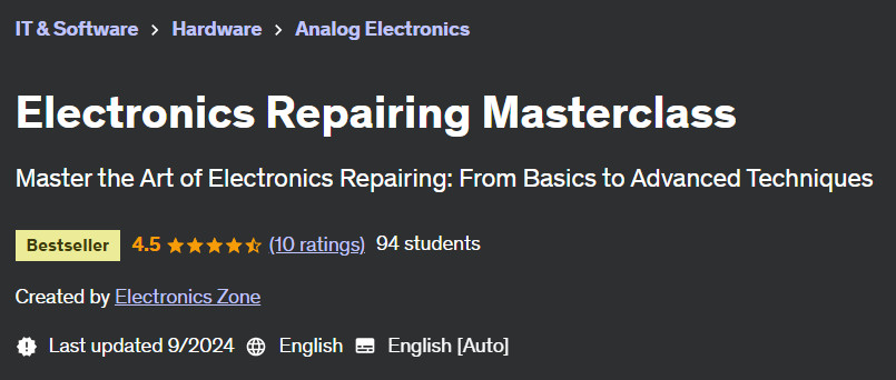 Pictures · Udemy — Electronics Repairing Masterclass 2024-9