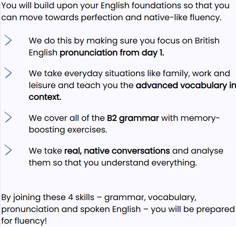 Course topics · English with Lucy – Beautiful British English B2 Programme (Upper Intermediate) 2026-4